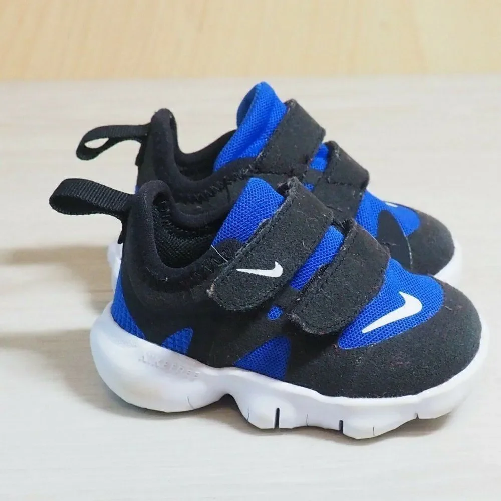 Nike Free Run RN 5.0‎ Racer Blue / Black Toddler 3